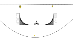 Half pipe high fly