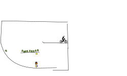Flip-half D track