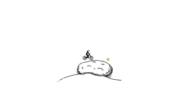 ON A ROCK