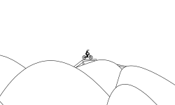fast hill drawing