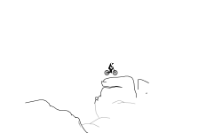 Epic Mountain Wheelie!