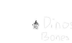 Dinosaur bones