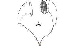 Headphones Drawing