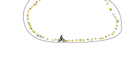 in a circle