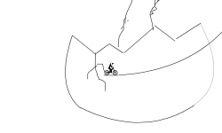 3 backflips and one dinosaur!!
