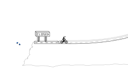 Half of a road.