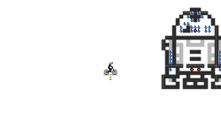 R2-D2 pixel art