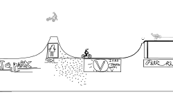 Fun skate park