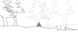 down hill mountain jumper