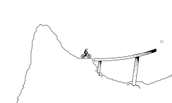 downhill