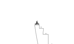 The stair case