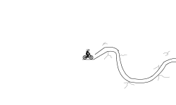 Tubed biker