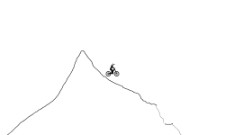 Alpine waterfall
