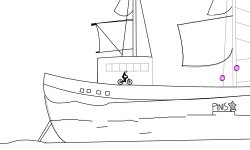 a sailboat