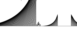 down the hill
