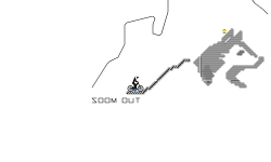 wolf in the hills