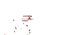 close call near the bombs