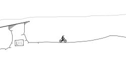 the mountains jump rider