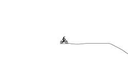 Yup. Just downhill mah boi.