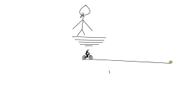 floating guy