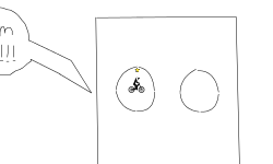 Zoom out on the rober.
