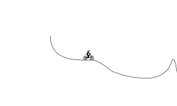 gradually bigger jumps