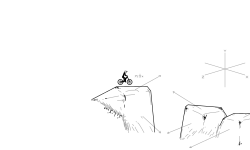 on the line
