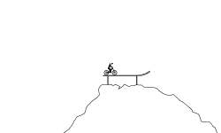 random jumps (with slomo)