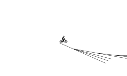 Wheelie track for creampuff