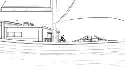 It floats.