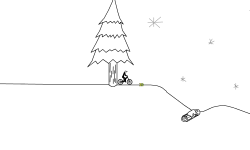 Christmas mountain