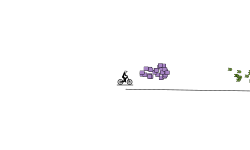 My first blob track
