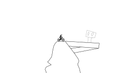 Bmx On Wood