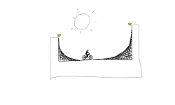 Sketchy grid jump
