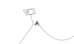Big downhill dirt jumps