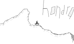 Hand-drawn (using brush only)