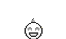 pixel face