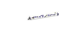 bike stunt with so much speed