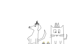 Dog and cat