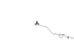 Hard down hill