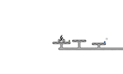 T shaped trial
