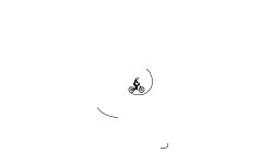 Hold < and ^