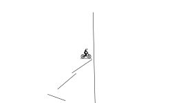 down the mountin