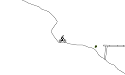 wooden downhill