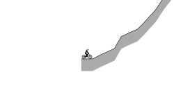 up-hill