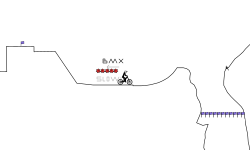 Very Hard BMX Skill Trial