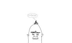 I'm Bored Drawing.