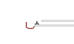 Mini bmx trial