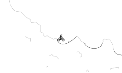 downhill wheelie