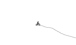 ez down hill....